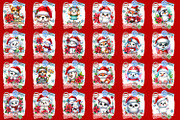 Christmas Santa Sack bundle, an Animal Illustration by ElenazlataArt (Thumbnail 3 of 10)