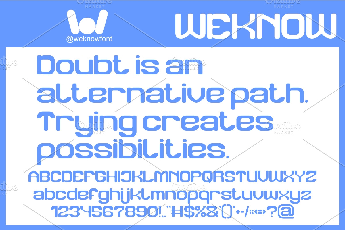 Human Life font, a Sans Serif Font by weknow (Photo 3 of 8)