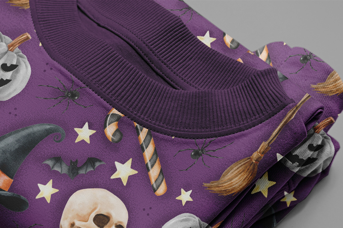 Halloween Seamless Pattern for Craft, a Pattern Graphic by Kreeya Art Shop (Photo 2 of 11)