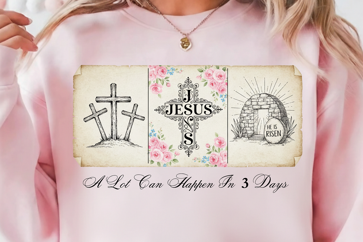 A Lot Can Happen In 3 Days PNG, a Graphic by Vector Portal (Photo 2 of 7)