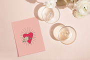 Vintage Valentine's Day. Retro 70s., an Object Graphic by Sofico (Thumbnail 5 of 16)
