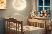 Nursery Moon & Animal QR Code Prints, an Illustration by Vandy Fullum (Thumbnail 10 of 10)
