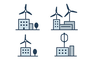 Wind energy solutions showcased in, an Illustration by ZinetroN
