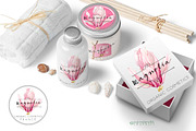 Magnolia-Clipart Set Watercolor, an Illustration by watercolorwild.graphics (Thumbnail 7 of 9)