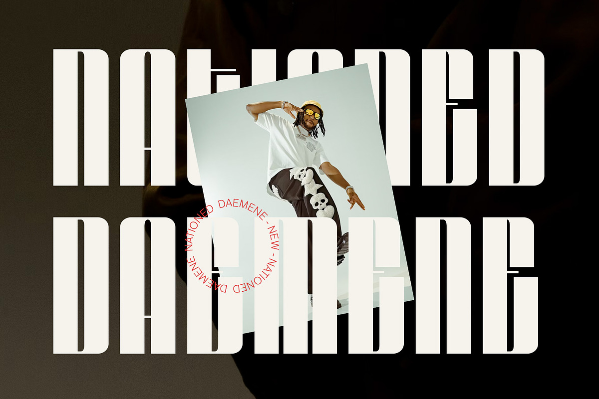 Sazzle - Compressed Sans Serif, a Sans Serif Font by Craft Supply Co. (Photo 6 of 8)