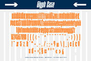 Monobran - Tall Sans Serif Font, a Sans Serif Font by Snape Design Studio (Thumbnail 5 of 12)