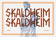 Skaldheim - Greek Display Typeface, a Font by Indotype Foundry (Thumbnail 1 of 10)
