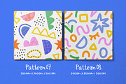 Colorful Pattern Set, a Pattern Graphic by Dedraw Studio (Thumbnail 5 of 14)