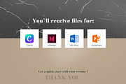 ATS Compatible Resume Template, a Resume Template by Niofix (Thumbnail 7 of 7)