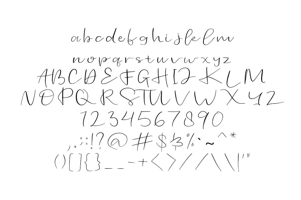 Cinnamon Font preview 5