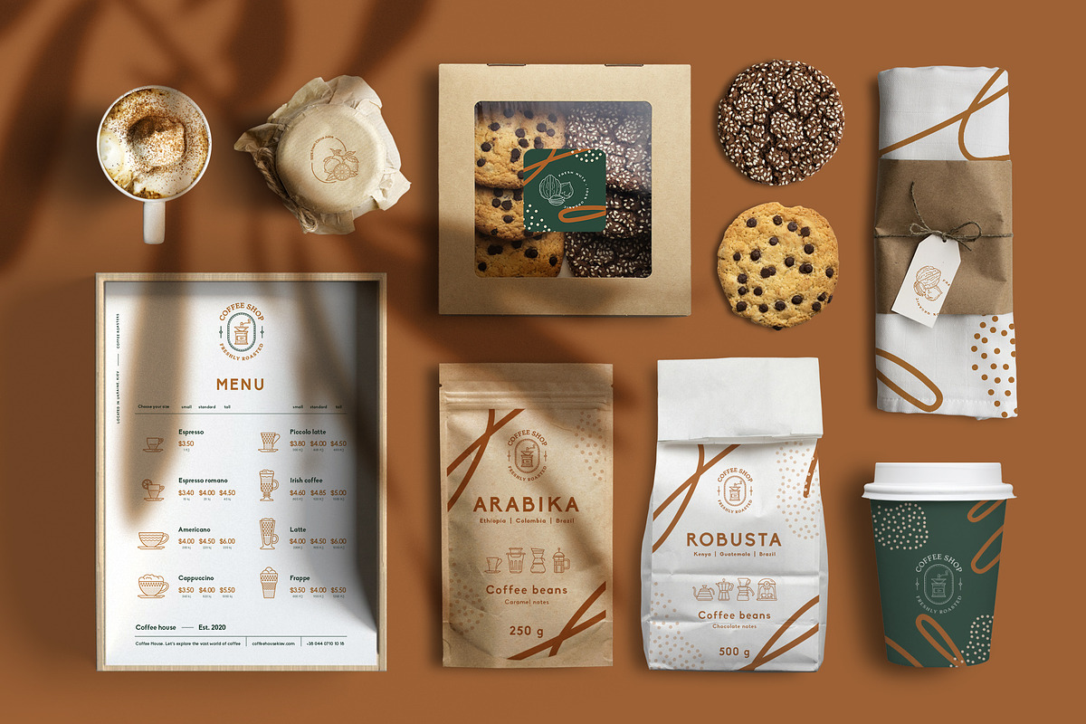 Food Logo Kit, a Branding & Logo Template by iStar Design (Photo 5 of 23)