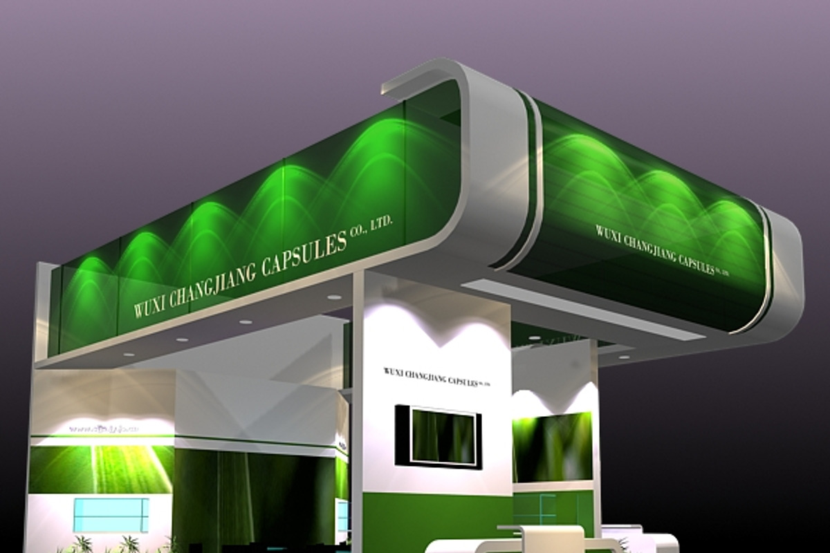 4 Exhibit Booth Design for TradeShow, an Architecture 3D Model by VisualCG (Photo 9 of 28)