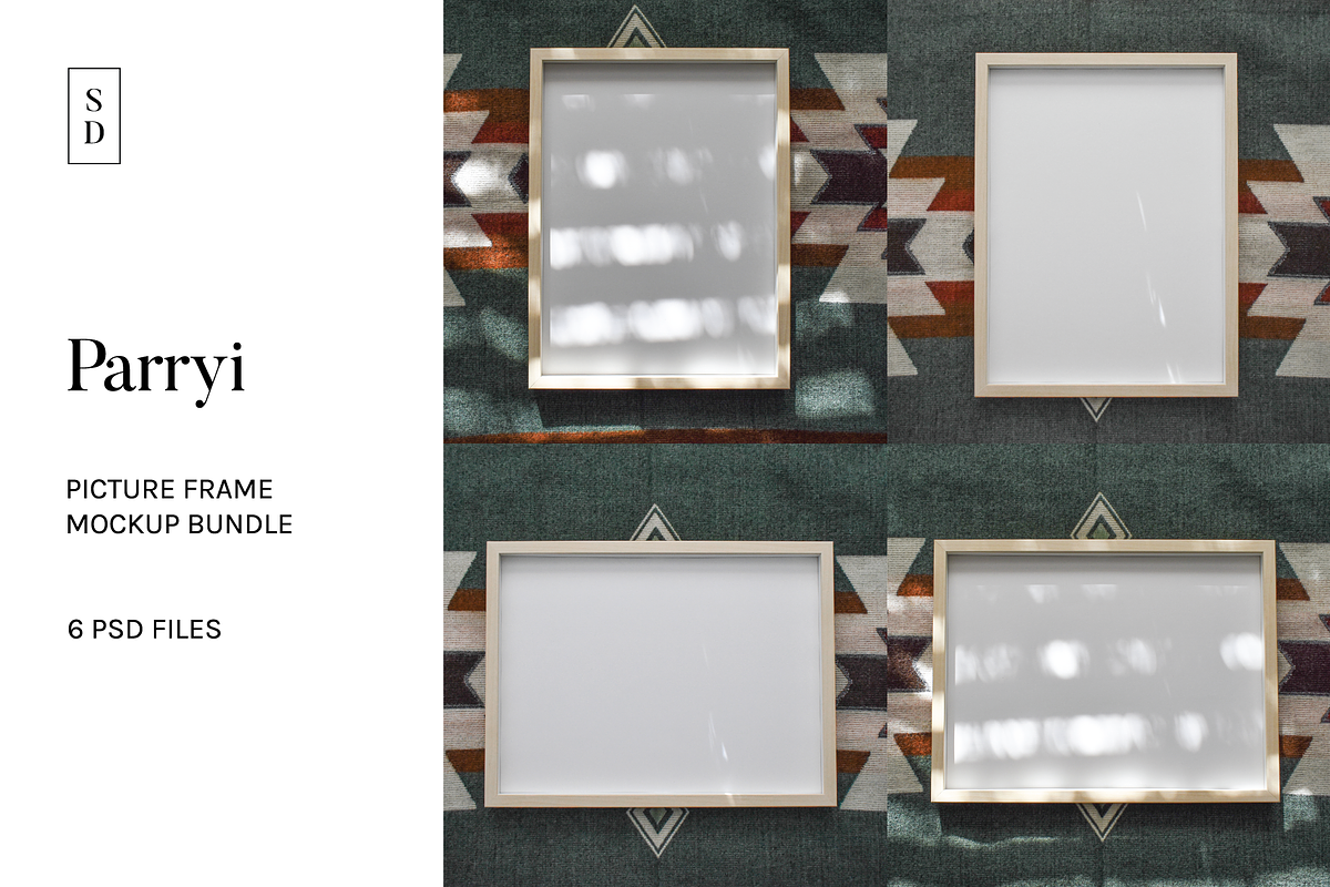 Frame Mockup Bundle - Parryi, a Household Mockup by Saguaro Digital (Photo 1 of 12)