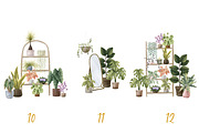 Cozy hygge home interior, a Decorative Illustration by the_myro (Thumbnail 6 of 13)