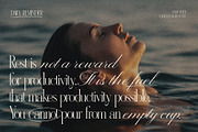 Quiet Luxury - Modern Serif & Script, a Script Font by AndrewPixelType (Thumbnail 3 of 10)