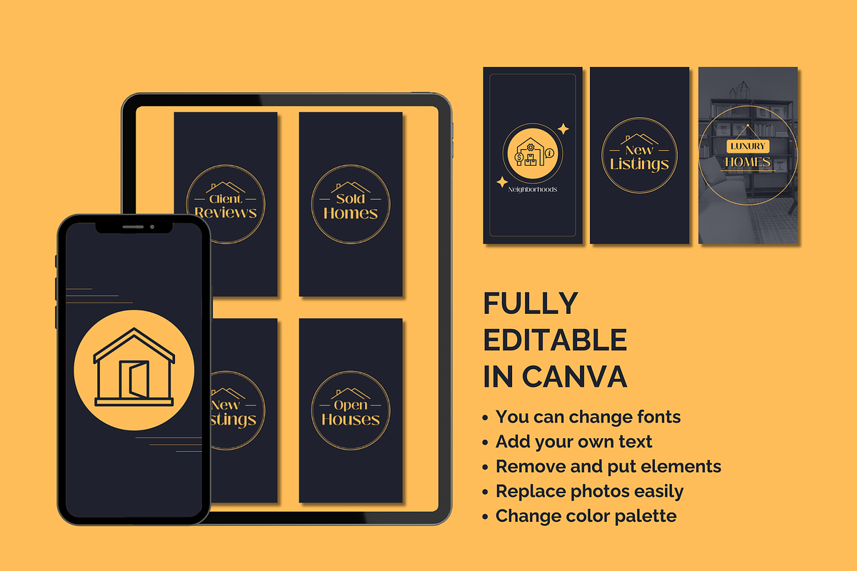 30 Realtor Instagram Highlights, a Templates & Theme by TemplateCastleStore (Photo 9 of 9)