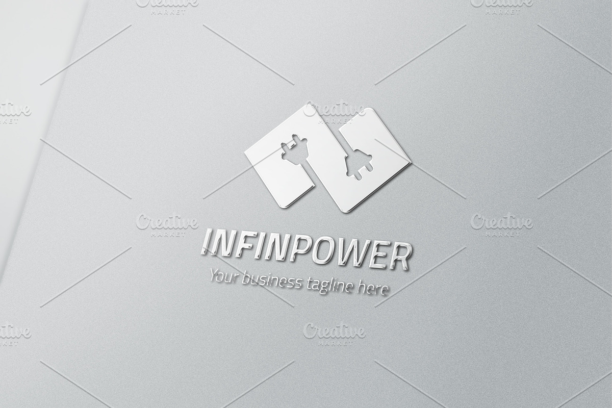 Infinity Power Logo, a Branding & Logo Template by XpertgraphicD