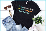 Good Day For Punctuation SVG PNG, a Graphic by Creativeusart (Thumbnail 1 of 4)