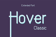 Hover Classic Extended Font, a Sans Serif Font by Wild Ones (Thumbnail 1 of 8)