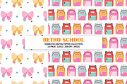 Retro School Seamless Patterns, a Pattern Graphic by Alanna Messina Design Co (Thumbnail 6 of 9)
