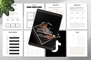 Social Media Master Planner, a Marketing Template by Nina Shaw (Thumbnail 8 of 10)