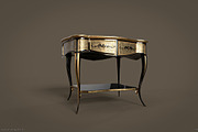 Vintage table, a Furniture 3D Model by Snji | 3D Models (Thumbnail 14 of 18)