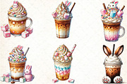 Easter Iced Coffee Sublimation, an Illustration by DreamCafeArt (Thumbnail 5 of 5)