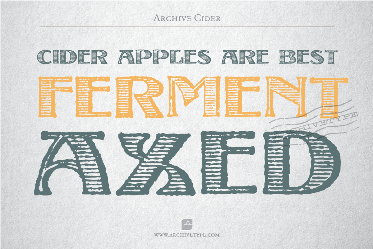 Archive Cider preview 2