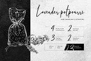 Lavender potpourri bags, an Object Illustration by MsFlaffy (Thumbnail 1 of 9)