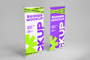 Roll Up Banner Mockup, a Product Mockup by Mockupnine (Thumbnail 6 of 7)