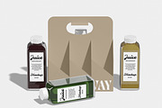 Takeaway Juice Bottle Mockup, a Packaging Mockup by Unerispace (Thumbnail 5 of 5)