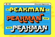 Roften - Chunky Retro Pop Font, a Sans Serif Font by Artisan Themes (Thumbnail 7 of 11)