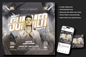 Night Club Flyer, a Flyer Template by Graplick