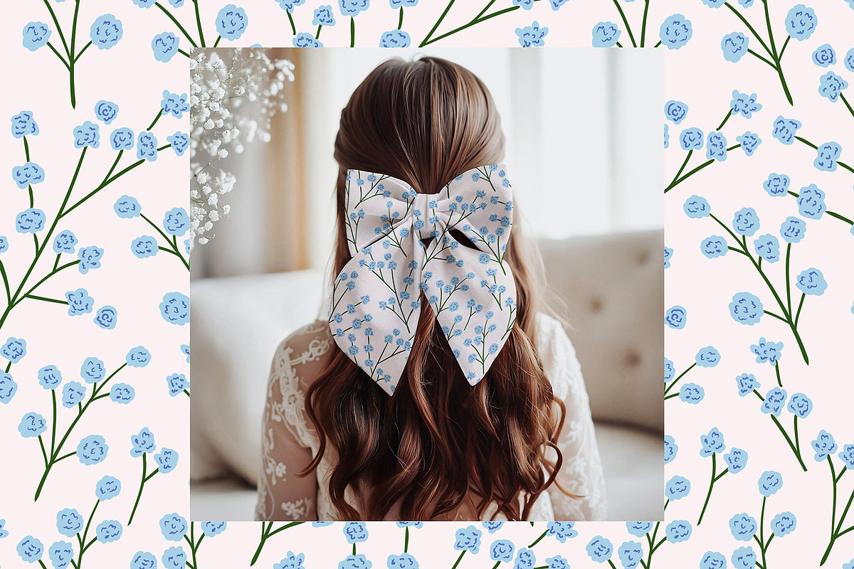 Whimsy Floral Pattern & Clipart, a Pattern Graphic by Essentially Nomadic (Photo 6 of 11)