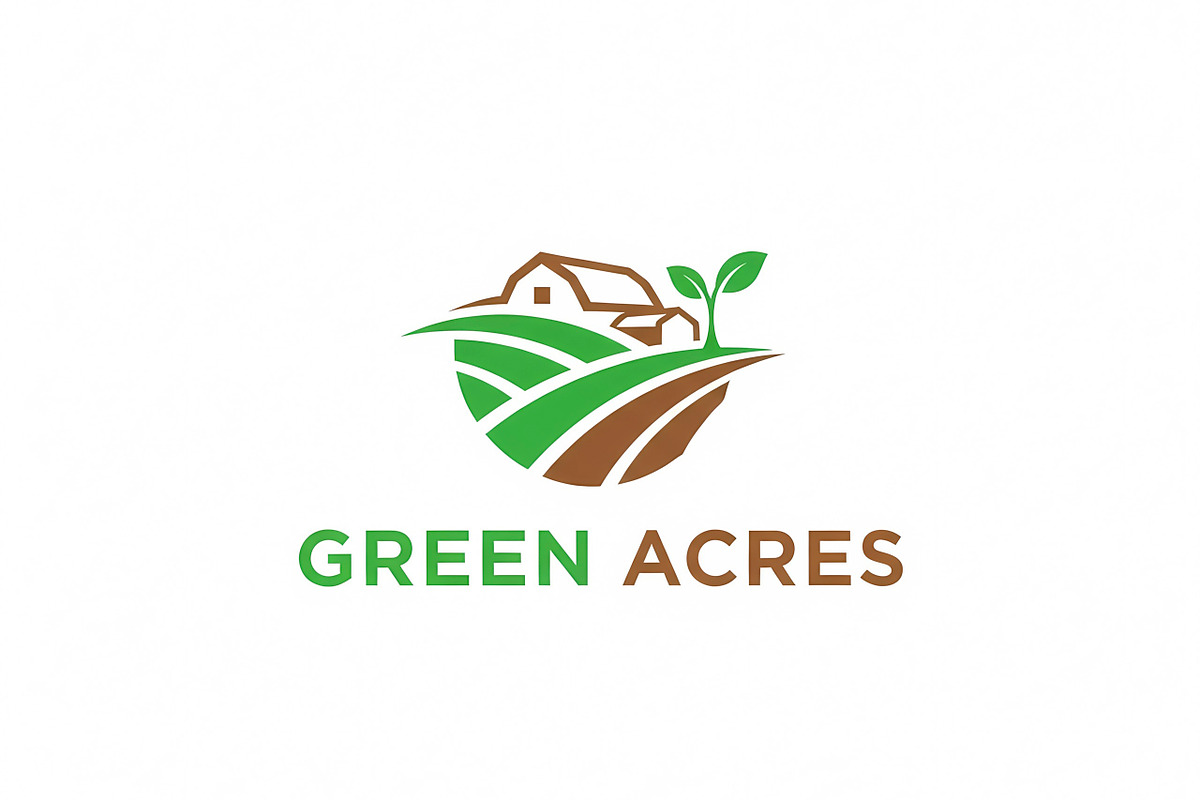 Green Acres Logo, a Branding & Logo Template by Logocreative (Photo 2 of 2)