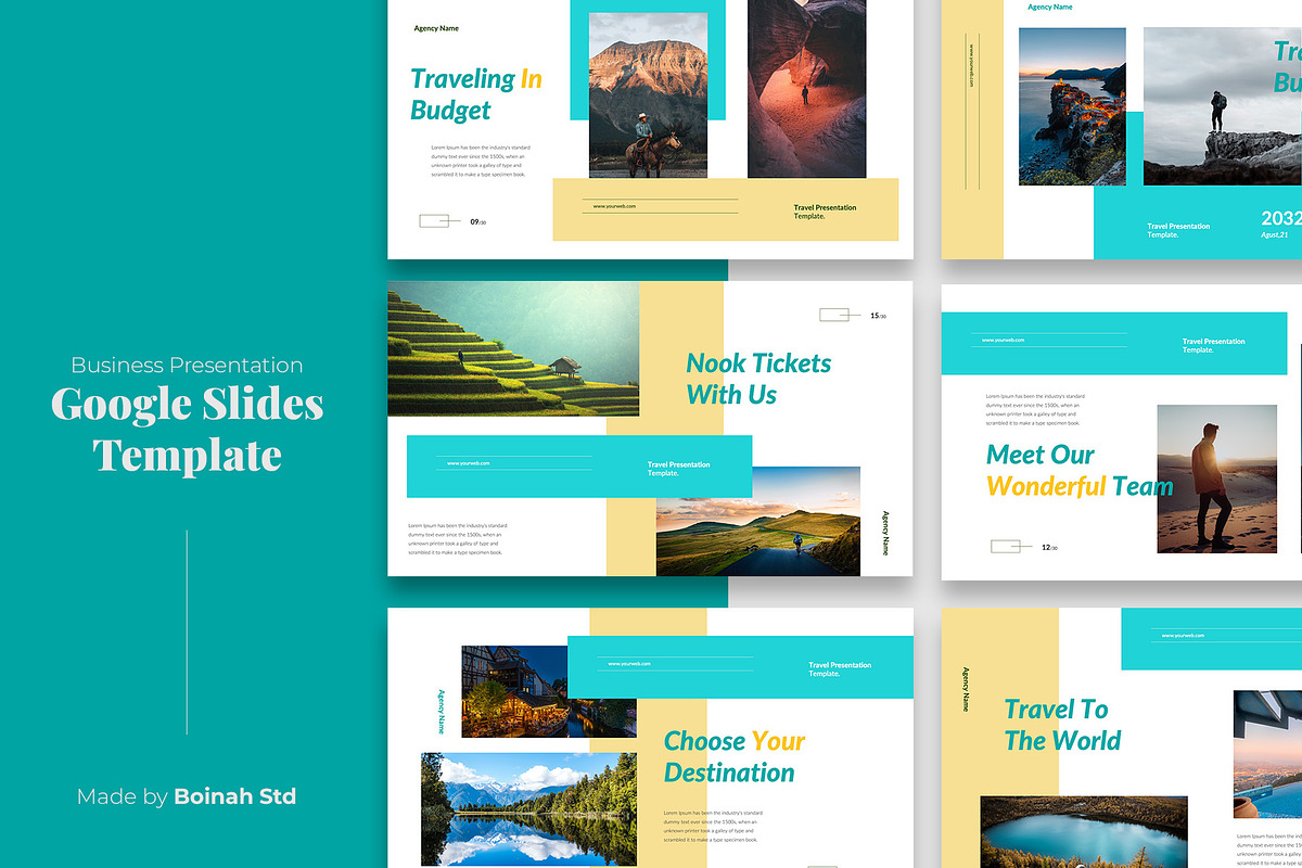 Meramin - Travel Gslides Template, a Presentation Template by Boinah Studio (Photo 4 of 7)