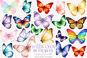 Butterfly PNG Clipart Bundle, an Illustration by SinaCreation (Thumbnail 1 of 7)