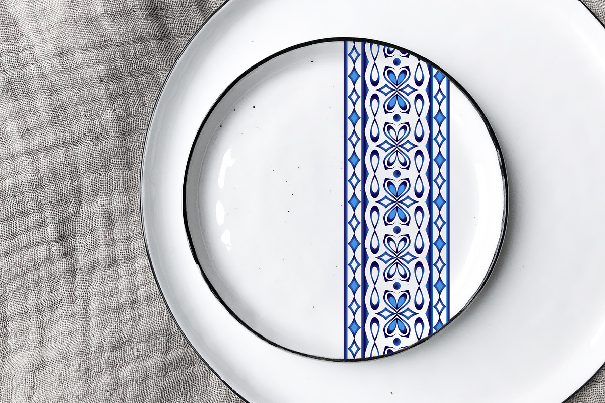 Border ornament decorative seamless, an Object Graphic by jelisua88 (Photo 4 of 6)