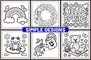 72 Bold & Easy Spring Vibes, a Decorative Illustration by Design Station (Thumbnail 2 of 6)