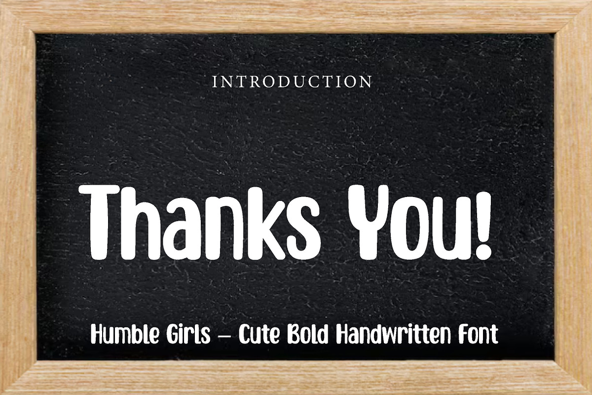 Humble Girls, a Handwritten Font by Wow Magic (Photo 3 of 3)