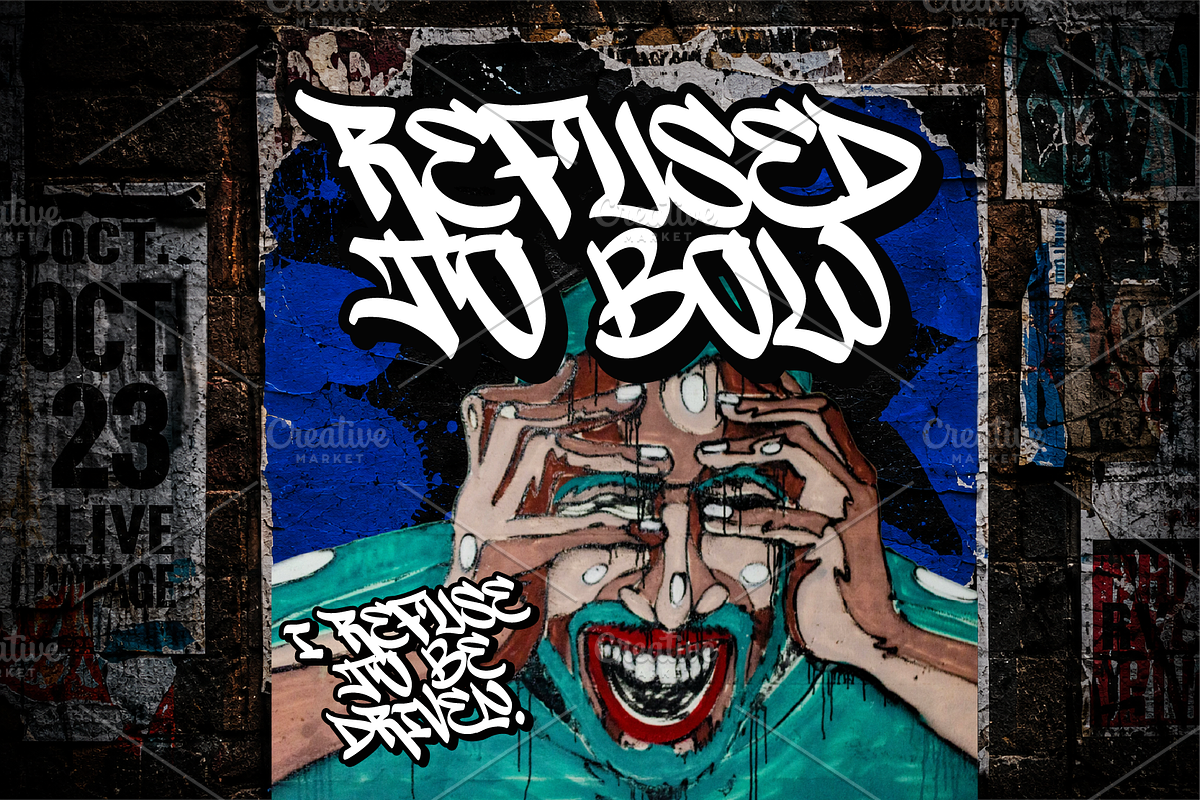Wildstar Shoter Urban Graffiti Font, a Handwritten Font by Ronny Studio (Photo 5 of 9)