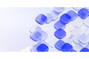 Pastel blue and white tech 3d, a Background Graphic by Marozhkastudio