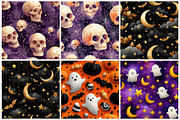 Halloween Digital Patterns, a Texture Graphic by CitraGraphics (Thumbnail 4 of 6)