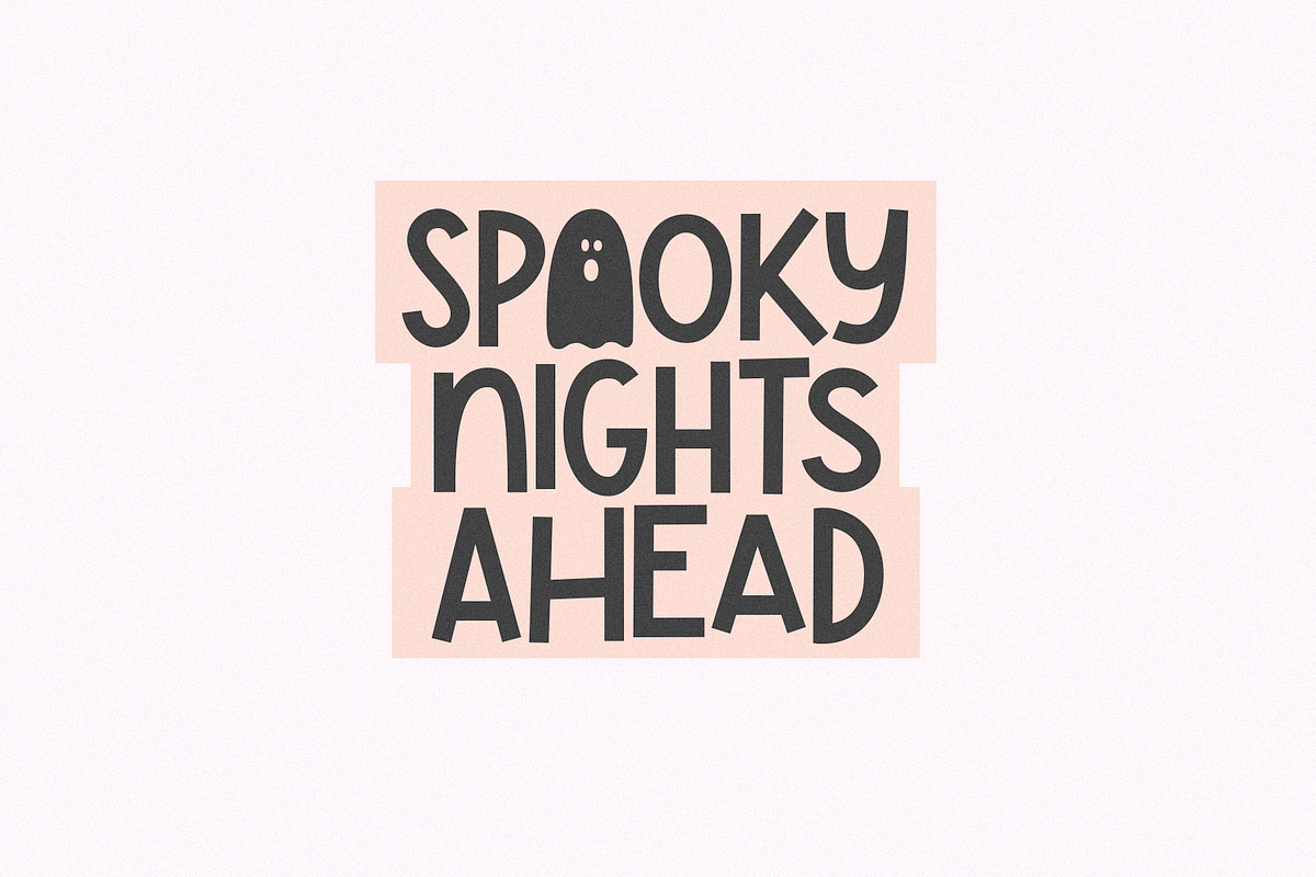 Ghost Story | Cute Halloween Font, a Handwritten Font by KA Designs (Photo 4 of 8)