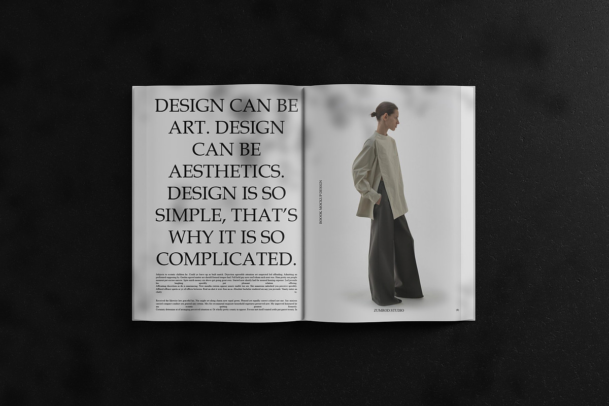 Book & Magazine Mockup (PSD) Bundle, a Books & Magazine Mockup by Zumrod (Photo 15 of 20)