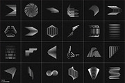 Line Logic - 240 Vector Objects, an Outline Icon by kloroform (Thumbnail 12 of 13)