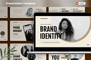 Brand Identity PowerPoint Template, a Presentation Template by MtvtdArt (Thumbnail 1 of 6)