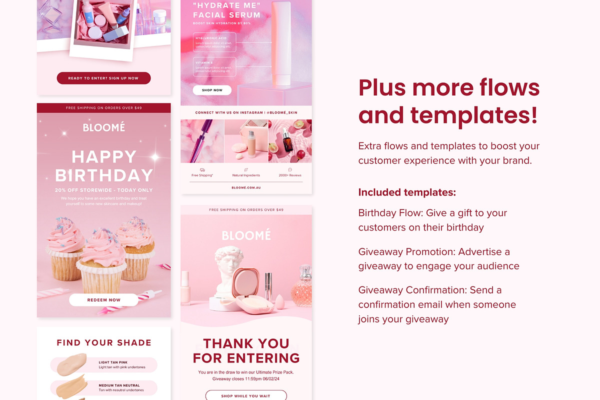 24 Canva Email Template Flow Designs, an Email Template by The Ecommerce Creative (Photo 8 of 12)