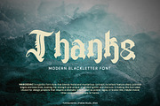 Marosdiac - Modern Blackletter Font, a Blackletter Font by Dhabee (Thumbnail 9 of 15)