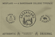 Cindhy College Font, a Font by Megflags (Thumbnail 4 of 7)